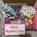 Girls Mystery Box - Card Leaning Against Box